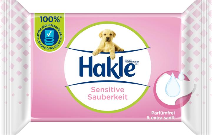 Produktbild Hakle Feucht Sensitive Sauberkeit Refill (42 Stück)