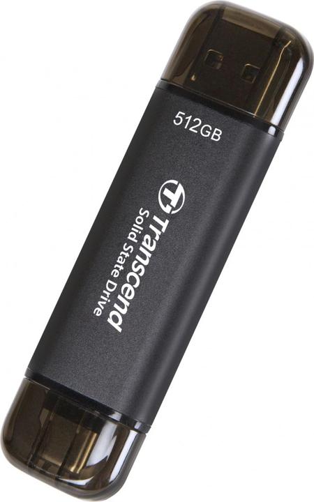 Actual product image Transcend ESD310C (512 GB, USB-C, USB-A, USB 3.2 Gen 2)