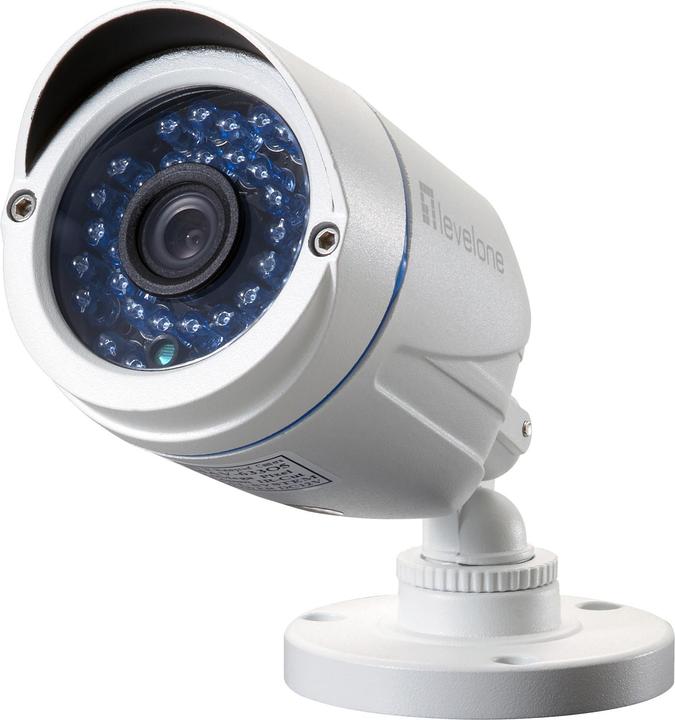 Actual product image LevelOne CCTV 8-channel Fix Out H.265 IR 4xCam ink