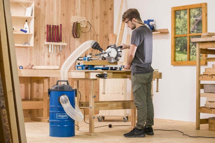 Produktbild Scheppach Querschneidemaschine HM254SPX + Zusatzscheibe