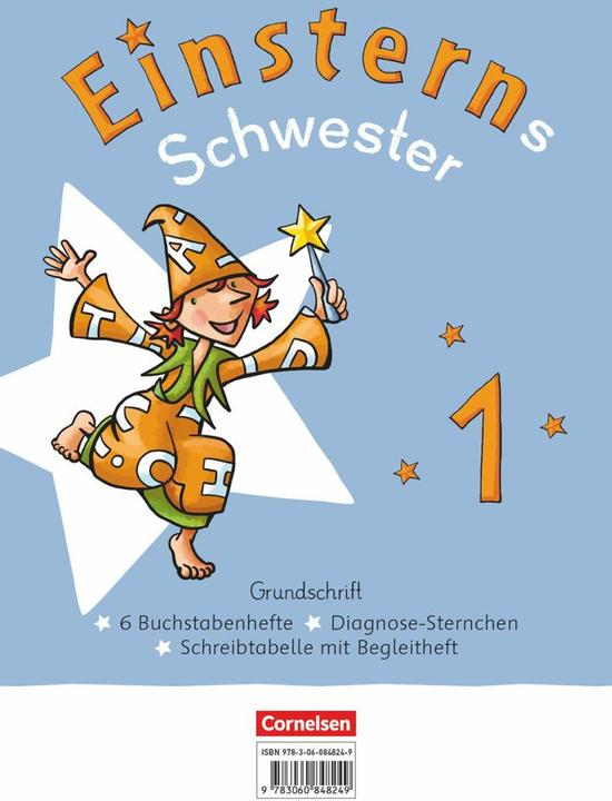Immagine prodotto Einsterns Schwester, Erstlesen - Neubearbeitung 2021, 1. Schuljahr, Grundschrift: 6 Buchstabenhefte (Tedesco, Alexandra Schwaighofer, Katrin Pfeifer, Roland Bauer, Jutta Maurach, 2021)