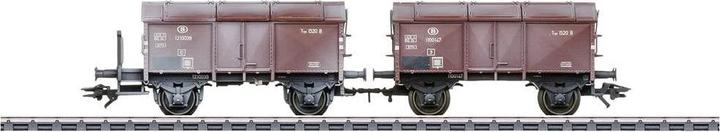 Actual product image Märklin H0 Mä Hinged lid wagon set Sncb (Track H0)