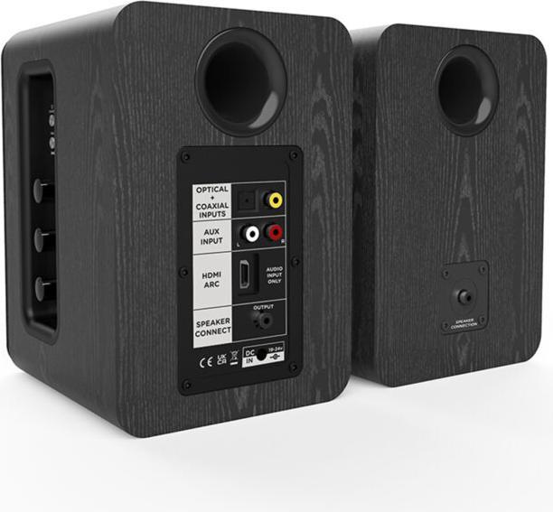 Image du produit Aiwa Paire d'enceintes actives ASP-A200, noir (1 paire, 25 W)