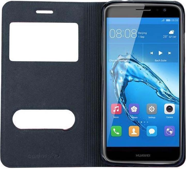 Actual product image Cadorabo Book with View double window cover (Huawei Nova Plus)