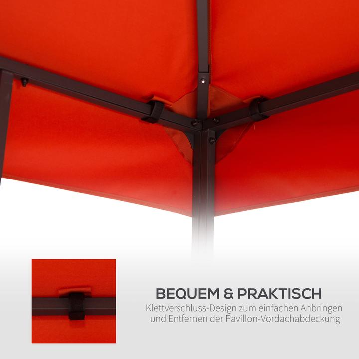 Actual product image Outsunny Replacement roof for metal pavilion (300 cm, 300 cm)
