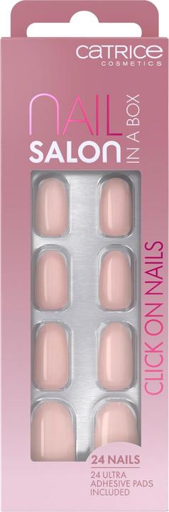 Image du produit Catrice Nail Salon in a Box Click on Nails faux -ongles (Ongles artificiels, Nude)