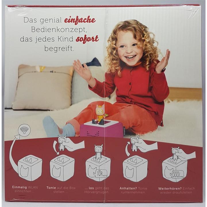 Actual product image Tonies Toniebox Starter Set Pink (creative tone) (German)