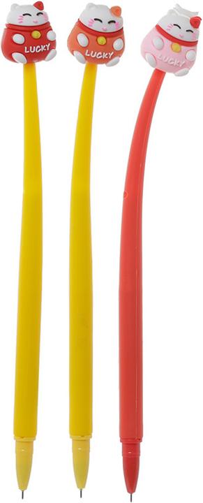 Image du produit Puckator Maneki Neko Chat porte-bonheur pointe fine Stylo bille