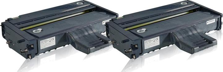 Immagine prodotto Inkadoo Toner set economico compatibile con Ricoh 407254 / TYPE SP 201 HE contiene 2x cartuccia toner nero (FC)