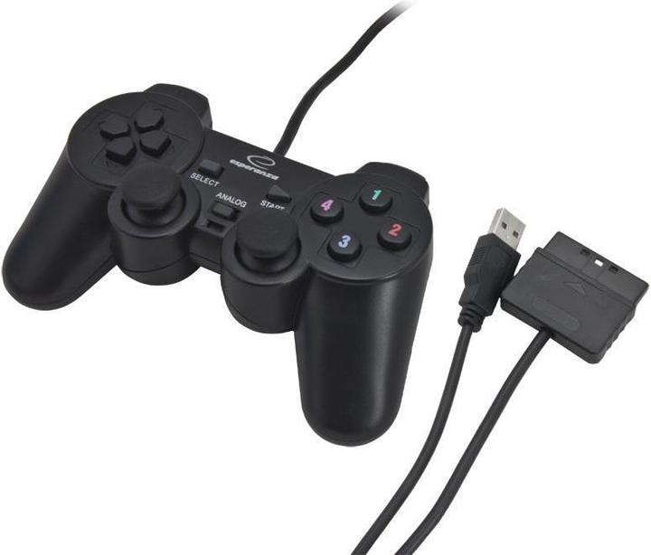 Actual product image Esperanza EG106 control panel, PS2 (PS3, PC)