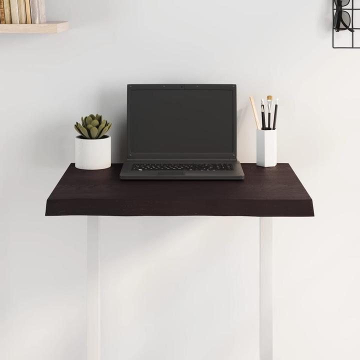 Produktbild VidaXL Tischplatte 60x50x4 cm Massivholz Eiche Behandelt (60 x 50 x 4 cm)