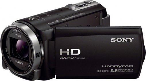 Actual product image Sony HDR-CX410VE, FullHD, GPS, 10x WW-Zoom WiFi-Ready