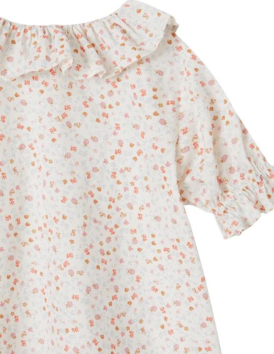 Actual product image Vertbaudet Girls' muslin blouse with collar (98)