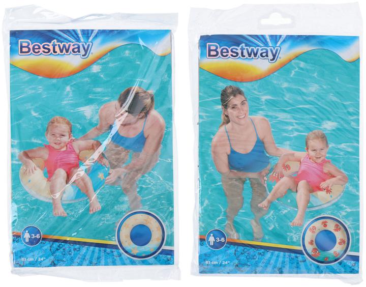 Actual product image Bestway Swimring D53cm 2ass dsg PVC