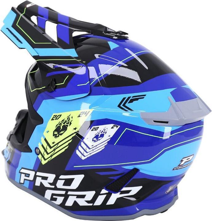 Produktbild ProGrip Motorrad-Cross-Helm (M)
