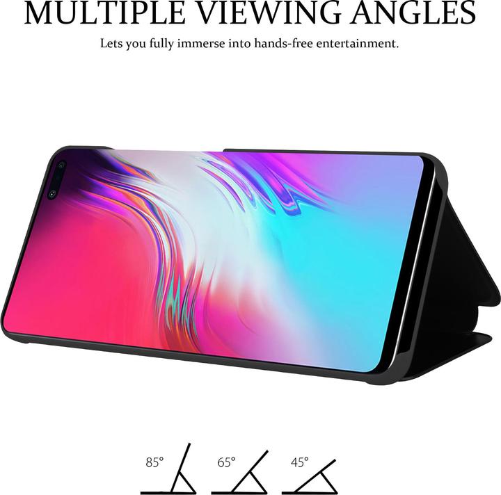 Actual product image Cadorabo Book Smart View Mirror Cover (Samsung Galaxy S10 5G)