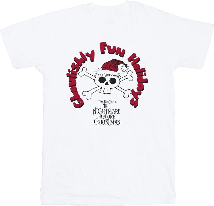 Image du produit Disney - T-shirt THE NIGHTMARE BEFORE CHRISTMAS GHOUISHLY FUN HOLIDAYS - Femme (XXL)