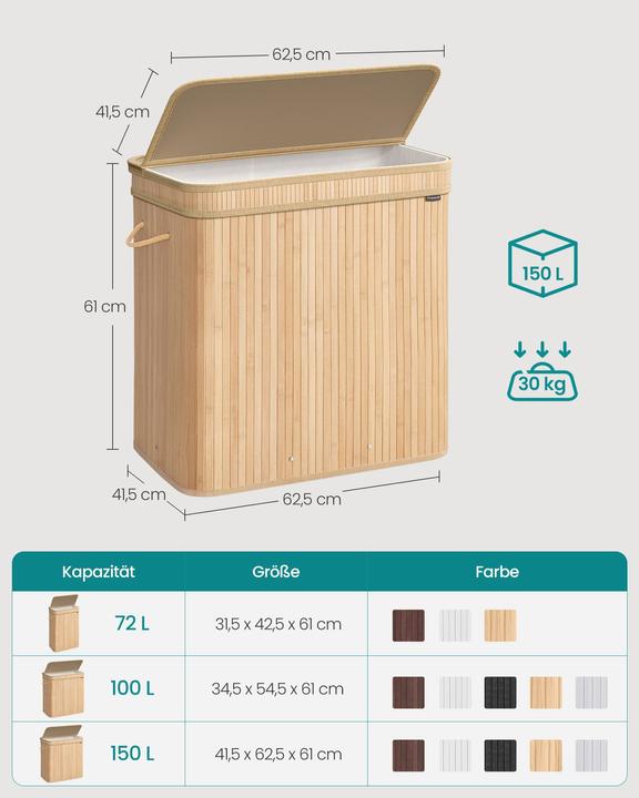Actual product image Songmics Silo (100 l)