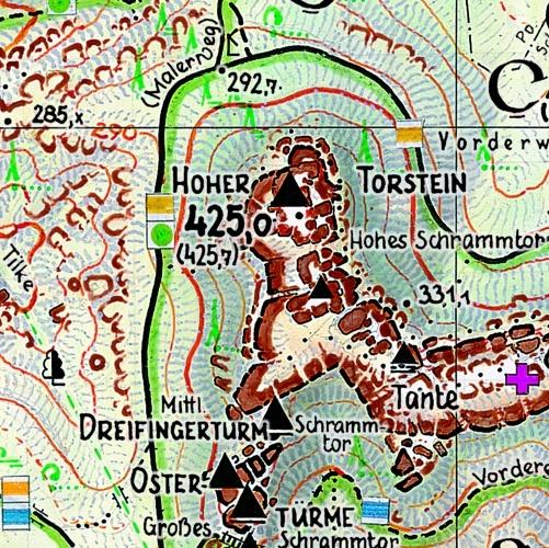 Produktbild Wanderkarte Sächsische Schweiz