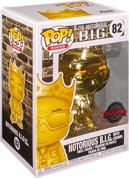 Immagine prodotto Funko POP! The Notorious B.I.G. avec Couronne Chrome Gold Giocattolo Tokyo 2020