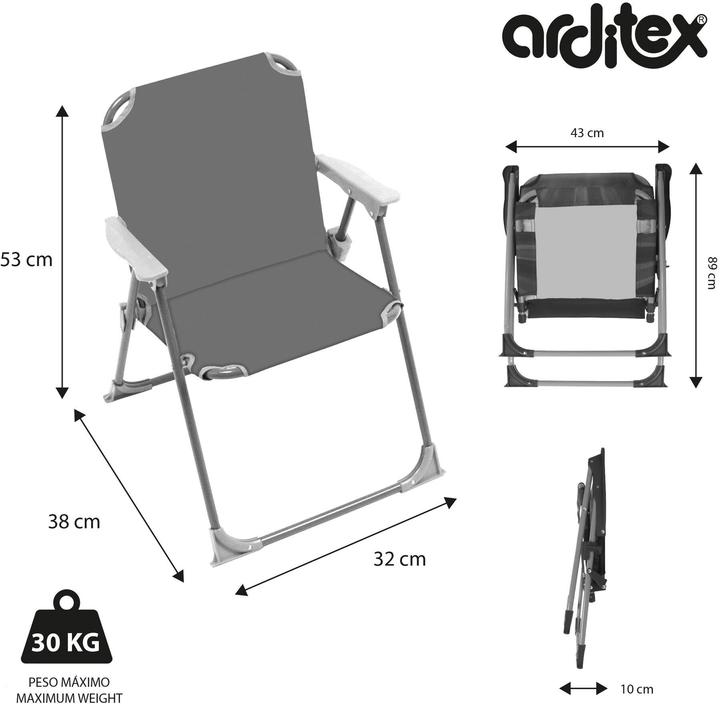 Produktbild Arditex Kinder-Gartenstuhl Disney: Mickey Mouse (Kinderstuhl)