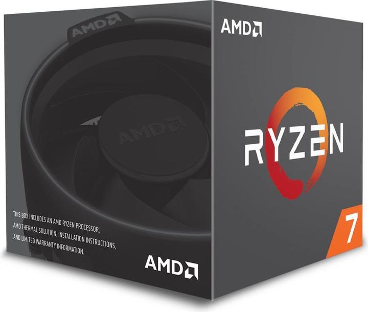 Produktbild AMD Ryzen 7 2700 (AM4, 3.20 GHz, 8 -Core)