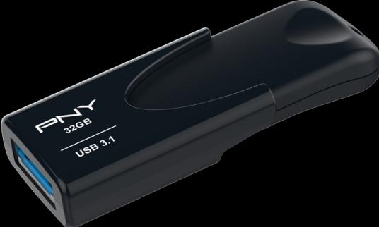 Produktbild PNY Attaché 4 3.1 (32 GB, USB-A, USB 3.1)