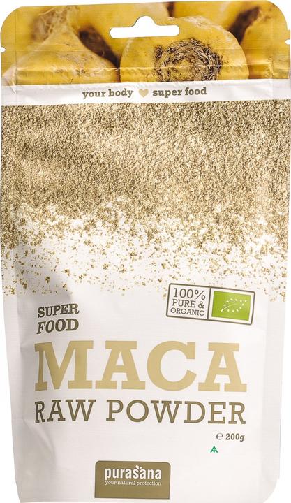 Produktbild Purasana Maca Raw Powder (200g) (1 Stück, Pulver, 200 g)