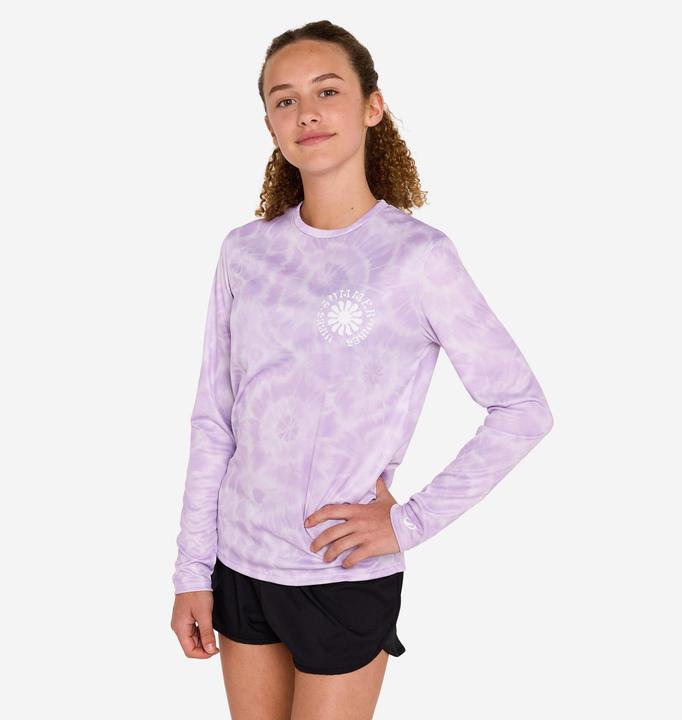 Produktbild Olaian UV-Shirt Surfen Kinder Vibes 100 violett (12, 13, 14)