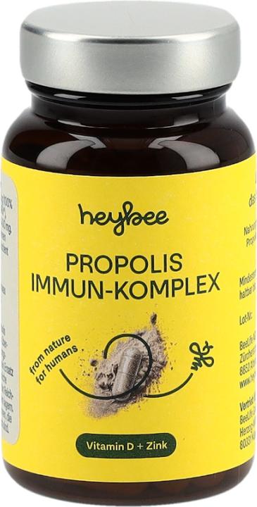 Produktbild Heybee Propolis Immun Komplex (60 Stück, Kapseln, 51 g)