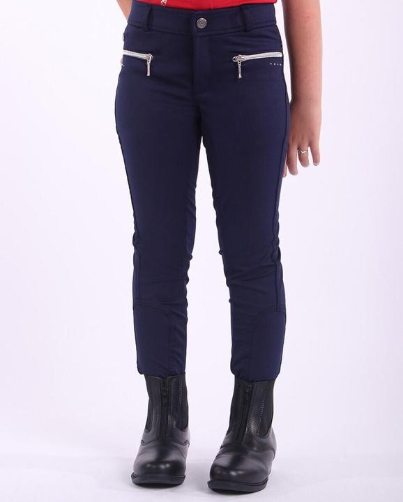 Qhp reithose full grip mädchen tanya