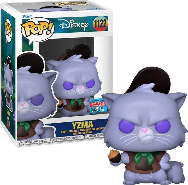 Actual product image Funko POP! Disney Kuzco, l'Empereur Mégalo Yzma (Chat) Edition Limitée
