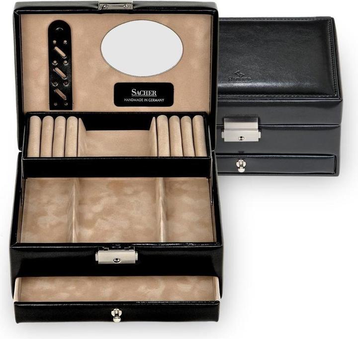 Produktbild Sacher 15.000.290443 - Schmuckkästchen Carola new classic schwarz
