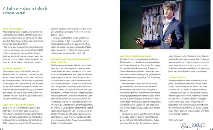 Produktbild 7 Jahre jünger in 7 Wochen (Deutsch, Bettina Matthaei, Prof. Dr. Sven Voelpel, 2023)