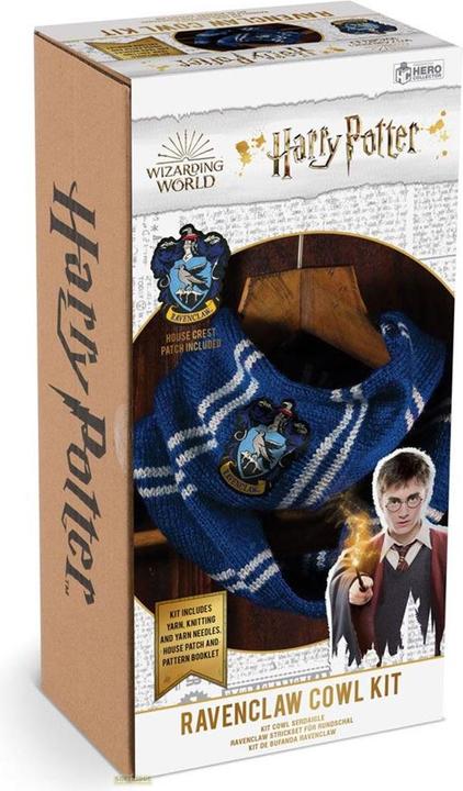 Image du produit Thumbs Up Harry Potter Kit à tricoter écharpe tubulaire Ravenclaw