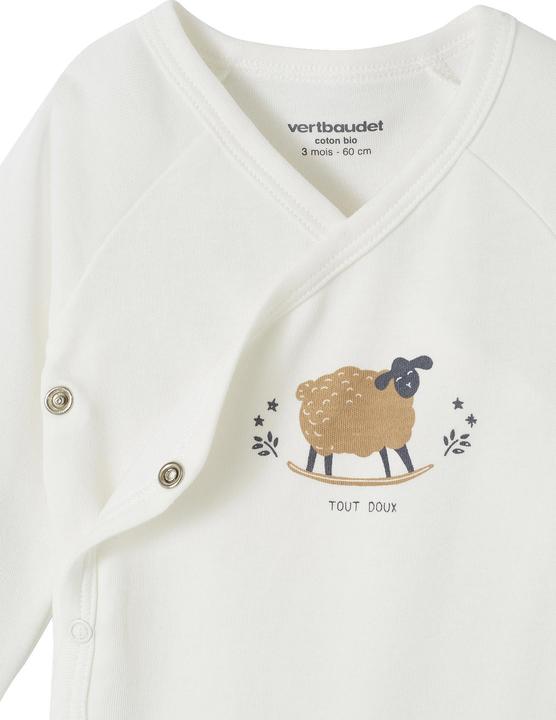 Actual product image Vertbaudet 5er-Pack Baby Wickelbodys aus Bio-Baumwolle Oeko-Tex (56)