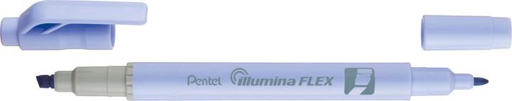 Image du produit Pentel Marqueur papier illumina FLEX 1.0-3.5 mm, bleu pastel (Bleu, 3.50 mm, 1 x)