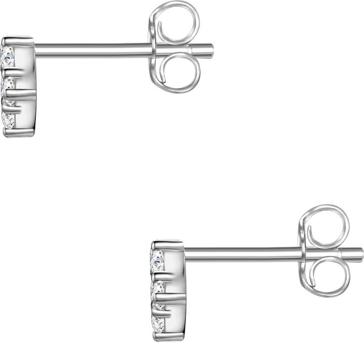 Immagine prodotto Glanzstücke München Quadrato da donna in argento sterling con zirconia cubica - 31308 (Argento)