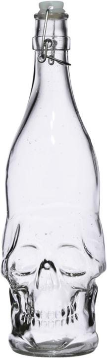 Immagine prodotto Puckator Borraccia di vetro trasparente Skull da 1 litro (1 l)
