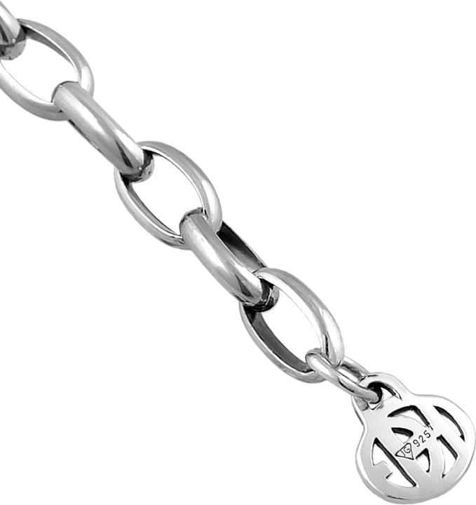 Produktbild Haze & Glory Armband Gliderarmband - Chunky Perle 925 Silber (21 cm, No stone, 925er Sterling Silber, Süsswasserzuchtperlen)