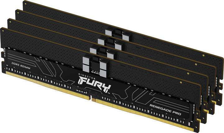 Actual product image Kingston D5 64GB 4800-36 Renegade PRO ECC K4 KFY KF548R36RBK4-64 (4 x 16GB, 4800 MHz, DDR5 RAM, DIMM)