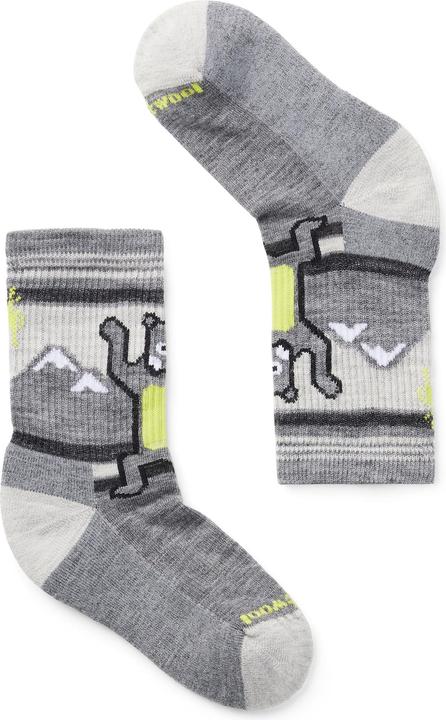 Smartwool Kids' Hike Light Cushion Hiking Bear Crew Socks