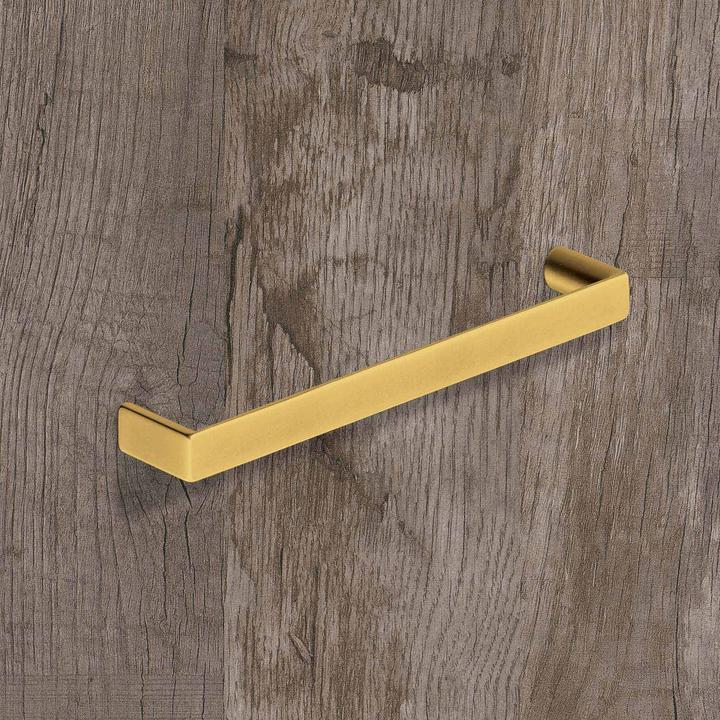 Produktbild Hettich Griff Baldone Gold Optik matt gebürstet 96 mm