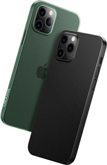 Image du produit Usams Etui Gentle iPhone 12 mini 5,4" zielony/transparent green IP12QR03 (US-BH608) (Apple iPhone 12 mini)