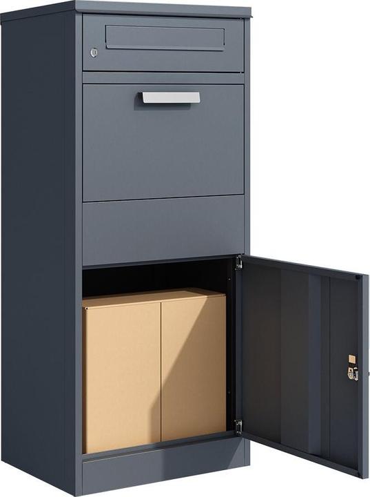 Image du produit Holmberg Boîte aux lettres pour colis 50x38x112cm anthracite