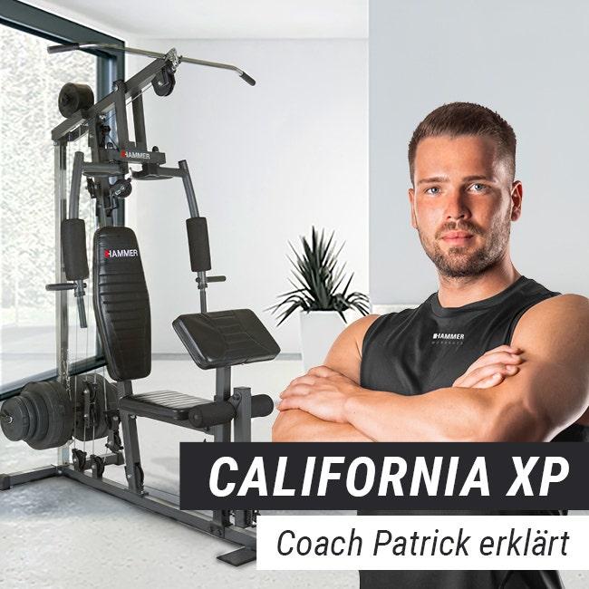 Actual product image Hammer Fitness California XP