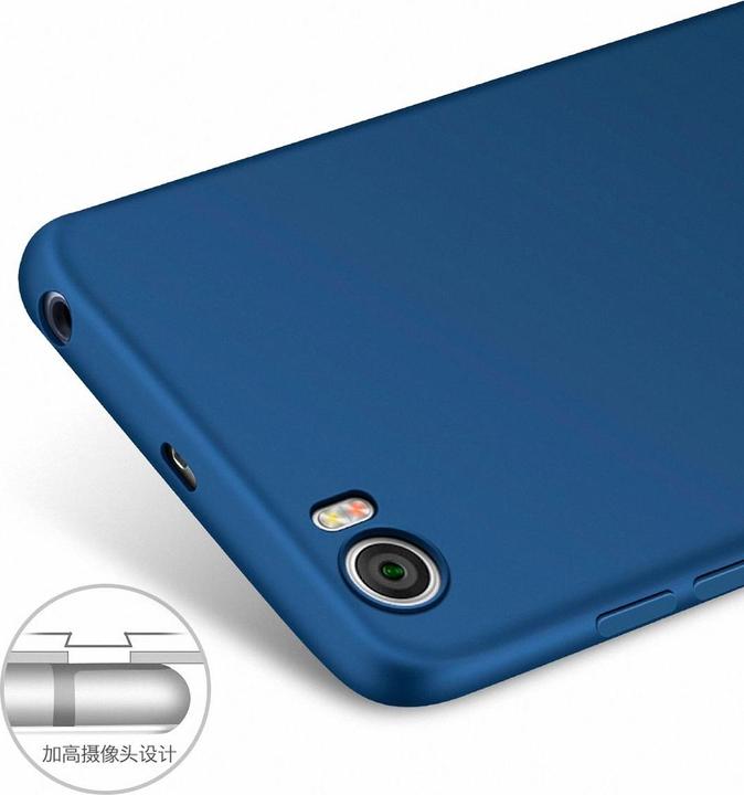 Produktbild König Design TPU Silikon Case für Handy Huawei Honor 6X Cover Bumper Schutz Hülle Blau Neu (Honor 6X)