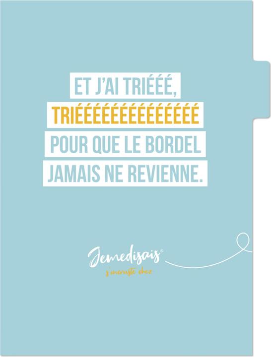 Produktbild Clairefontaine Jemedisais Set Registermappen (22 x 31 cm, 240 x)