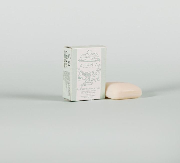 Produktbild Zollinger Bio Shampoo Bar Zizania, Hydraboost Hair Revival (Für normales Haar) (Festes Shampoo)