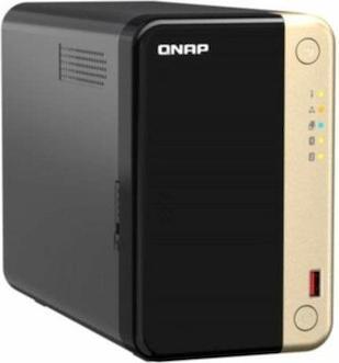 Actual product image Captiva NAS Server Q75-873 (QNAP TS-264-8G / 8GB RAM / 2-Bay 16TB with 2x 8 TB Seagate IronWolf) (2 x 8 TB, Seagate Ironwolf)